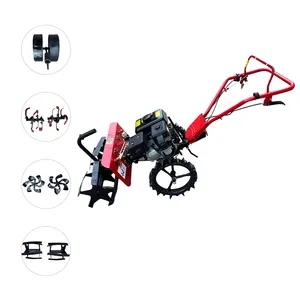 Hand Operate Multi-Functional Cultivator for Small Size Farming Tiller\/Fertilizer\/Seeder