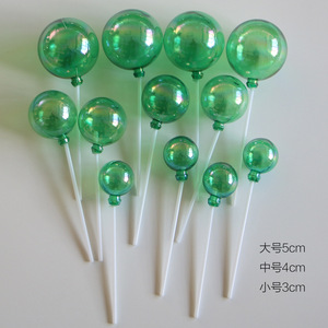 12 Decoraciones Esféricas Coloridas para Pasteles con Perlas, Ideales para Fiestas de Cumpleaños y Decoraciones de Bodas. - Product Image 5