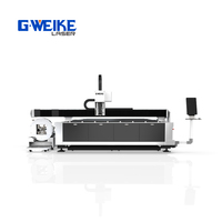Machine de découpe laser à fibre G.WEIKE de haute qualité 6000W 5x10ft avec contrôle Cypcut et support IA pour tôles et tubes métalliques