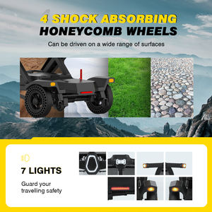 Scooter de voyage <span class=keywords><strong>tout</strong></span>-<span class=keywords><strong>terrain</strong></span> pour adultes, best-seller, pliable, portable, scooter de mobilité à 4 roues avec siège - Product Image 5