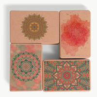 Bloque de Yoga de corcho sostenible con estampado olored, proporciona un mejor apoyo, equilibrio y ladrillos de yoga antideslizantes