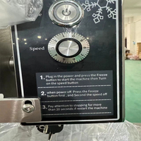 Nouvelle machine commerciale à glace pilée avec racleur, broyeur de glace pour crème glacée, utilisant du lait et de l'eau comme matières premières