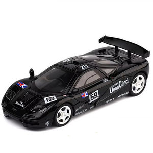 <span class=keywords><strong>1</strong></span>:<span class=keywords><strong>32</strong></span> McLaren <span class=keywords><strong>F1</strong></span> moulé sous pression modèle voiture Super voiture décorer ornement jouets avec son lumière pullback portes ouvertes pour les enfants - Product Image 1