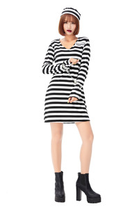 Disfraces Personalizados para <span class=keywords><strong>Mujer</strong></span>, <span class=keywords><strong>Disfraz</strong></span> Sexy de <span class=keywords><strong>Prisionera</strong></span> - Product Image 2