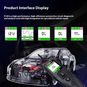 P100 Kit sonda circuito di alimentazione per auto 12V strumento diagnostico rilevatore di tensione Tester batteria per sistema elettrico - Product Image 5