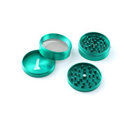 Broyeur à herbes en métal personnalisé, design sur mesure, 4 parties, 40 mm, en alliage de zinc, accessoires pour fumeurs, broyeur à épices et tabac
