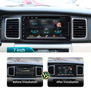 เครื่องเล่นติดรถยนต์ระบบแอนดรอยด์ Universal 7 นิ้ว 2din 1+16GB หน้าจอ IPS พร้อม GPS ในตัว รองรับ WiFi สเตอริโอ สำหรับแผงหน้าปัดรถยนต์รุ่น <span class=keywords><strong>Collora</strong></span> - รับประกัน 1 ปี - Product Image 3