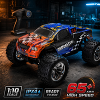 HSP 94188 Monster Truck RC tout-terrain haute vitesse 4x4 RTR à l'échelle 1/10, alimenté au nitro, de qualité professionnelle pour adultes