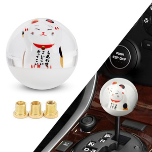 Pommeau de levier de vitesse Lucky Cat M8 M10 1.25 1.5 universel pour voiture à transmission manuelle, accessoire décoratif - Product Image 4