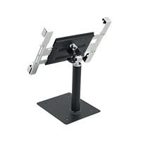 Support de tablette antivol en métal compatible iPad 7-10,5 pouces avec verrouillage, pour écran tactile de machine de point de vente, rotation universelle à 360 degrés
