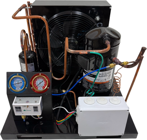 8.5HP Bezier Bizer petit système de compresseur de réfrigération congelé refroidi par air unité de condensation de congélateur ouvert pour Coldroomr290/380v - Product Image 2