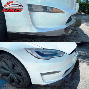 Alerón Delantero Estilo Track Pack para Tesla Model S 2021-2025, Impresión de Fibra de Carbono, Kit de Carrocería de Alta Calidad - Product Image 2