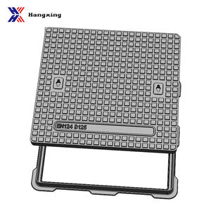 Couvercle de regard en fonte ductile rond et carré EN124 <span class=keywords><strong>300</strong></span>*<span class=keywords><strong>300</strong></span> 400*400 certifié CE/ISO9001 de la marque Hangxing pour le drainage des eaux pluviales - Product Image 3