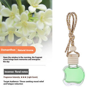 Perfume para Auto de 8 ml, Difusor de Aromas, Aroma Líquido de Larga Duración, Tapa de Madera, Botella de Vidrio para Fragancias - Product Image 6