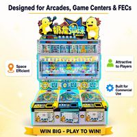 Machine d'arcade de pinball à récompenses Nailong IP, équipement de salle de jeux intérieure à fort potentiel de profit