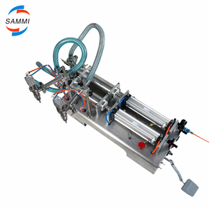 <span class=keywords><strong>Machine</strong></span> de remplissage de bouteilles semi-automatique à double tête pour <span class=keywords><strong>lessive</strong></span> liquide et <span class=keywords><strong>savon</strong></span> - Product Image 1