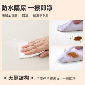 Alfombra de gateo Yx Pu Xlt para bebés, 4 cm de grosor, antibacteriana, no tóxica, color blanco cremoso, gris, caqui, tipo cuadrado grande - Product Image 4