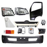GELING Truck Auto Parts Narrow Step Panel Garnir Running Board Pédale Fender pour hino 300 Dyna