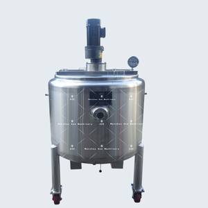 Ligne de production de liquide vaisselle pour machine de traitement d'huile lubrifiante détergente, réservoir de mélange d'onguent - Product Image 1