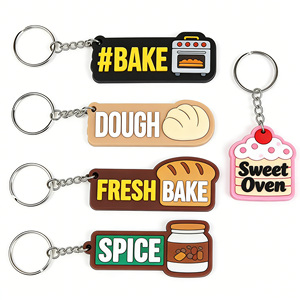 Portachiavi promozionale personalizzato in morbido PVC con logo personalizzato - Product Image 3