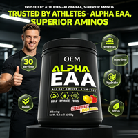 Polvo de EAA Alfa Sin Cafeína que Apoya el Desarrollo Muscular, la Hidratación y la Concentración