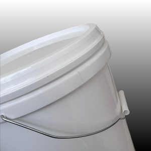 Seau en plastique PP de <span class=keywords><strong>10</strong></span> <span class=keywords><strong>L</strong></span> de qualité alimentaire, recyclable et écologique, avec poignée et couvercle hermétique pour peintures liquides, <span class=keywords><strong>essence</strong></span> et eau - Vente en gros - Product Image 2
