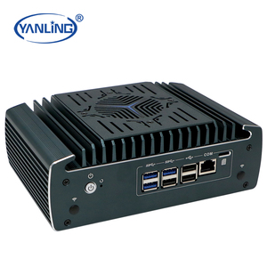 2025 Pfsense 12th Gen I3/I5/I7 6 2,5G LAN Firewall Mini Pc Triple M.2 Ranura Dual 4K Pantalla Din Rail Industrial Pc para servidor VPN - Product Image 4