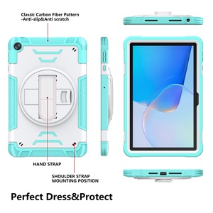 Housse de protection antichoc, résistante aux chutes et antidérapante en TPU+PC pour <span class=keywords><strong>Huawei</strong></span> <span class=keywords><strong>Mate</strong></span> <span class=keywords><strong>Pad</strong></span> <span class=keywords><strong>SE</strong></span>/C5E 10.4 pouces, idéale pour les entreprises, les entrepôts et le travail sur le terrain - Product Image 3