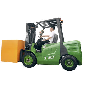 Carretilla elevadora eléctrica 1,5 T 2T 3T 3,5 T AC con batería de litio Max 3M 4m 6M 7m Palanca de cambios lateral para almacenes - Product Image 3