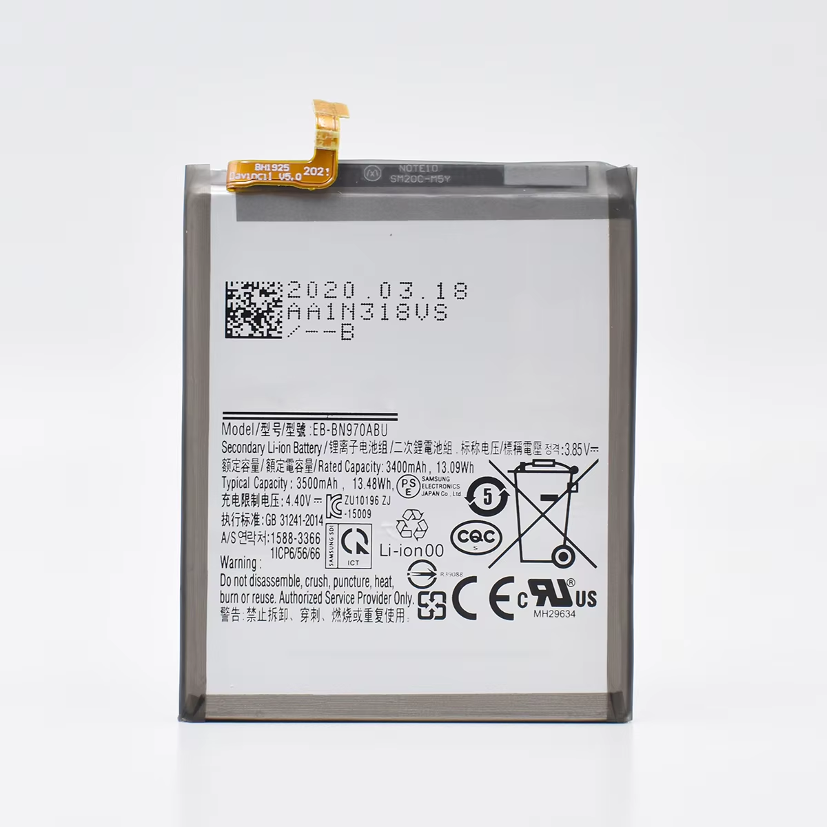Para Samsung Nota 10