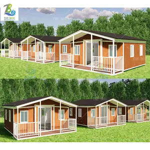 Moderno Banheiro Casas Pré-fabricadas 20 pés 40ft Expansível Recipiente Casa Dobrável Luxo prefab avó flats minúscula casa