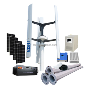 Sistema de Generación de Energía Eólica para Poste de Luz, Uso Doméstico, 24V 48V, Eje Vertical, Turbinas Eólicas de 1Kw, 3Kw, 5Kw, 8Kw, 10Kw, Energía Renovable Natural - Product Image 1