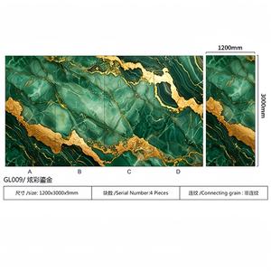 <span class=keywords><strong>2023</strong></span> panneau de cristal de carbone fibre de charbon de bois de bambou décoration murale du hall de l'hôtel - Product Image 2