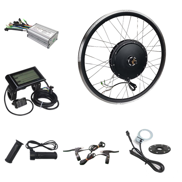 Dc Motor 48v 1000w Kit Para Bicicleta Electrica 26 Complete Kit for Ebike 1000w with Battery