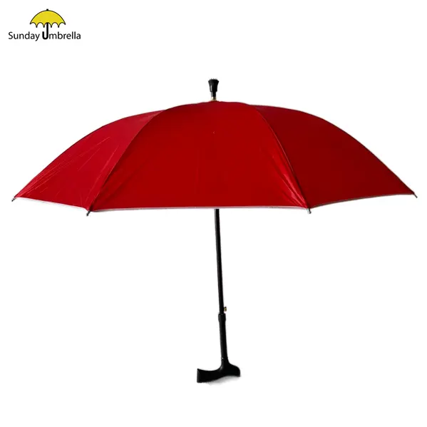 Sonntag Promotion Günstige Gehstock Regenschirm Manufaktur Straight Umbrella Zum Verkauf Auf Lager