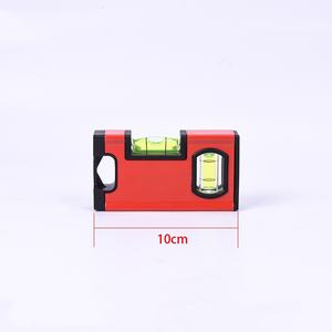 مستوى متوازن مغناطيسي قوي لمعيار مستوى المياه، مستوى مسطح صغير من سبائك الألومنيوم بتصميم صغير دقة عالية - Product Image 4