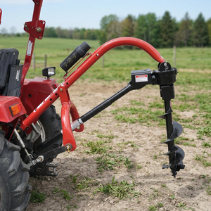 Tracteur compact Ep Model 400 Cat 0 avec pelleuse de trous à 3 points, garantie de 3 ans, emballage en caisse en bois, agriculture, personnalisé - Product Image 2