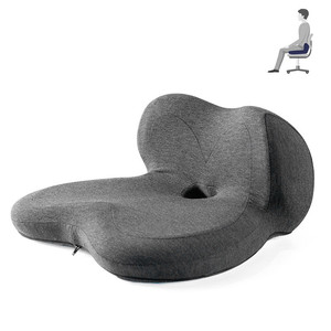 Tích Hợp Bộ Nhớ <span class=keywords><strong>Foam</strong></span> Seat Cushion & Lumbar <span class=keywords><strong>Back</strong></span> Hỗ Trợ Gối 2 Trong 1 Cho Ghế Văn Phòng Xe Ô Tô Mang Thai Áp Lực Relief Cushion - Product Image 1