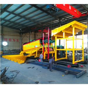 400TPH 금광 세탁기 빅 스케일 trommel 골드 가공 공장 기계 - Product Image 6