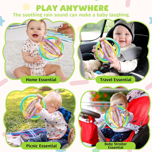 ของเล่นเขย่าทำจากซิลิโคนสำหรับทารกแรกเกิด6-12<span class=keywords><strong>เดือน</strong></span>ของเล่นสั่นสำหรับฝึกกัดเคี้ยวไม้ลูกกลิ้งลูกบอลนุ่มสำหรับเด็กผู้ชายและเด็กผู้หญิง - Product Image 6