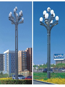 Lampadaire LED en alliage d'aluminium, étanche IP65, éclairage extérieur AC pour jardin, garantie 10 ans, détecteur de mouvement - Product Image 2