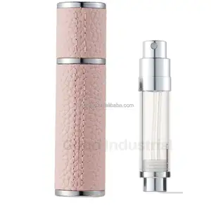 Wholesale Refillable 5ml Portable Atomizer Aluminum Spray Perfume Bottle For Mini Pocket Travel Atomizer Perfume Bottle