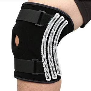 สนับเข่าแบบมีโครงอลูมิเนียมอัลลอยด์ ขนาดใหญ่พิเศษ สำหรับการบีบอัดและป้องกันกระดูกสะบ้าหัวเข่า เหมาะสำหรับการออกกำลังกายและเล่นกีฬา - Product Image 2