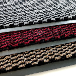 Doormat Thickened Fleece Absorbent Non-Slip Rectangle Gray Coffee Burgundy Machine Washable Spot Clean Door <b>Mats</b> <b>Large</b> Area - Product Image 5