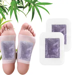 Serviço OEM remendo de lavanda para uso doméstico desintoxicação de pés remover toxina adesivo de lavanda remendos de desintoxicação para pés