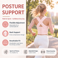 Soutien dorsal sportif à compression croisée en tissu Icy-Silk rafraîchissant, sans couture, léger, classé 5 étoiles, pour yoga et gym, rose