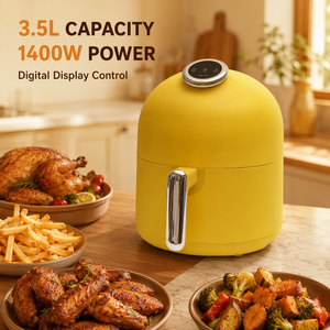 <span class=keywords><strong>Four</strong></span> à friture à air chaud électrique 3,5 L 1400 W, appareil de cuisson domestique de comptoir pour la cuisine KA43001 - Product Image 1