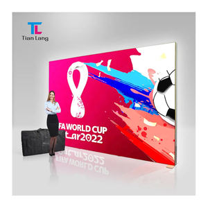 TIANLANG บูธแสดงสินค้าขนาด10x10พร้อมกล่องไฟ LED แสดงโฆษณา - Product Image 5