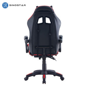 Sedia da <span class=keywords><strong>Gaming</strong></span> Ergonomica con Schienale Alto, Reclinabile, in Pelle, Girevole, con Braccioli Regolabili per Ufficio e PC - Product Image 5