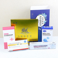 Boîtes de médecine en carton de conception personnalisée en gros boîte de papier d'emballage de comprimé de pilule pour le complément alimentaire de fines herbes